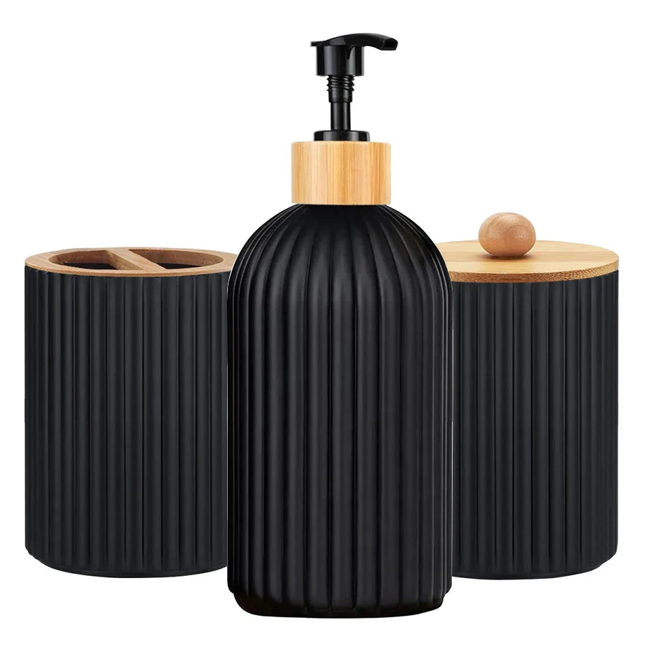 The Aura Soap Dispenser Set