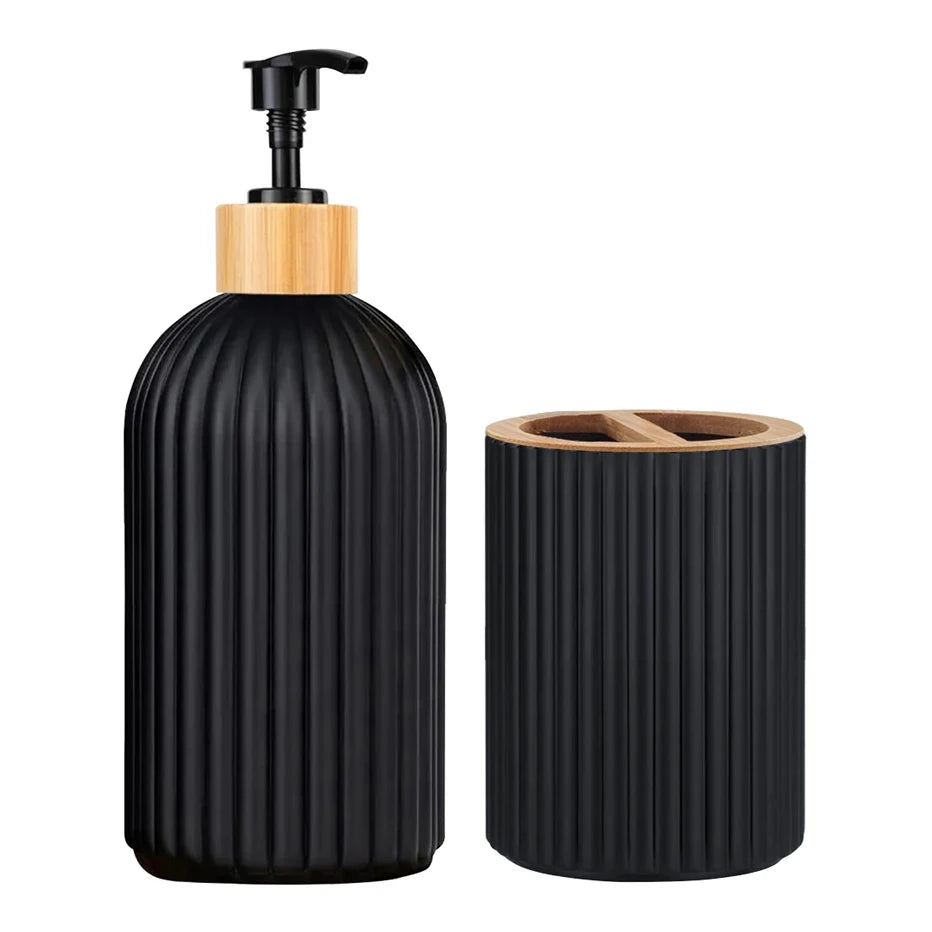 The Aura Soap Dispenser Set