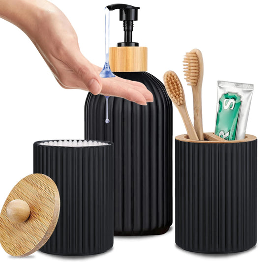 The Aura Soap Dispenser Set