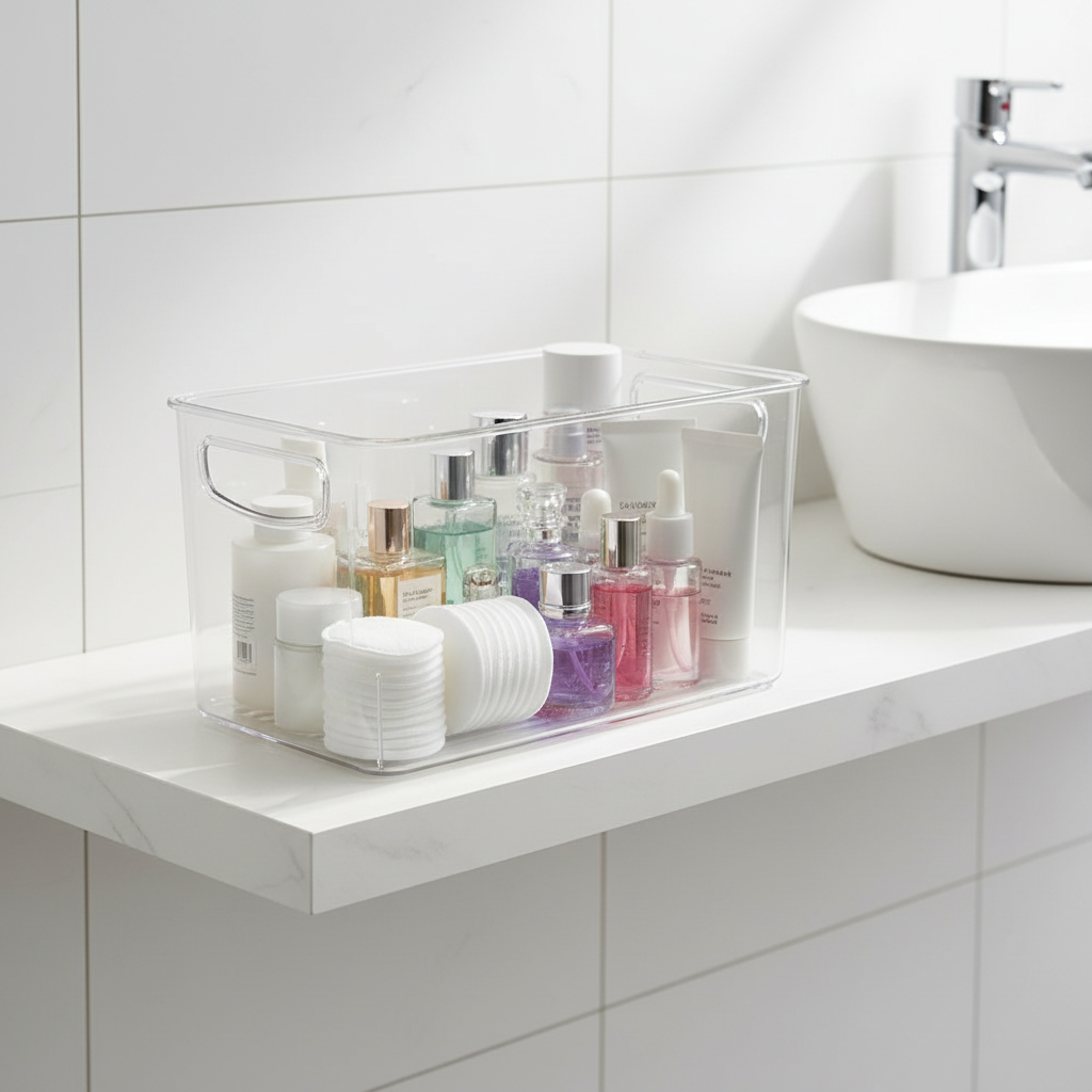 Small Storage Box Bathroom