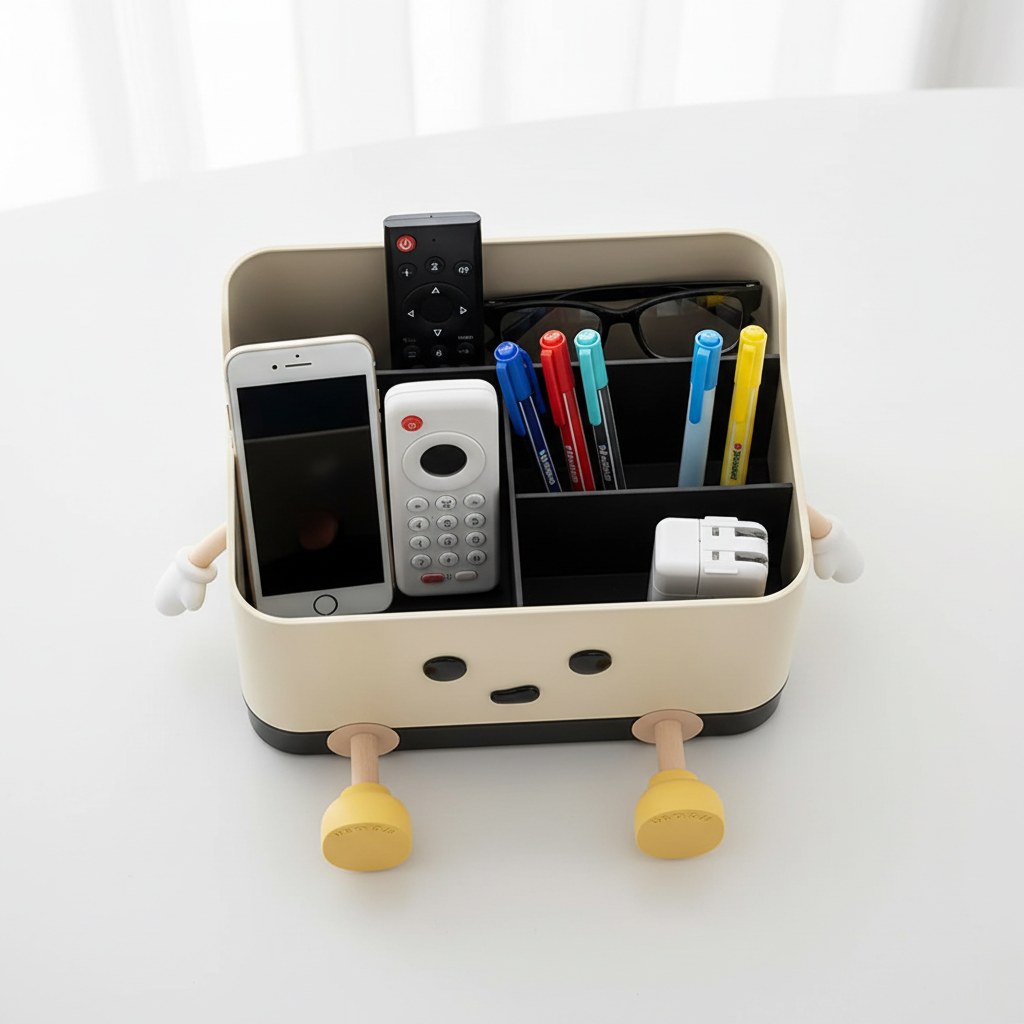Vanity Organizer Flat Lay